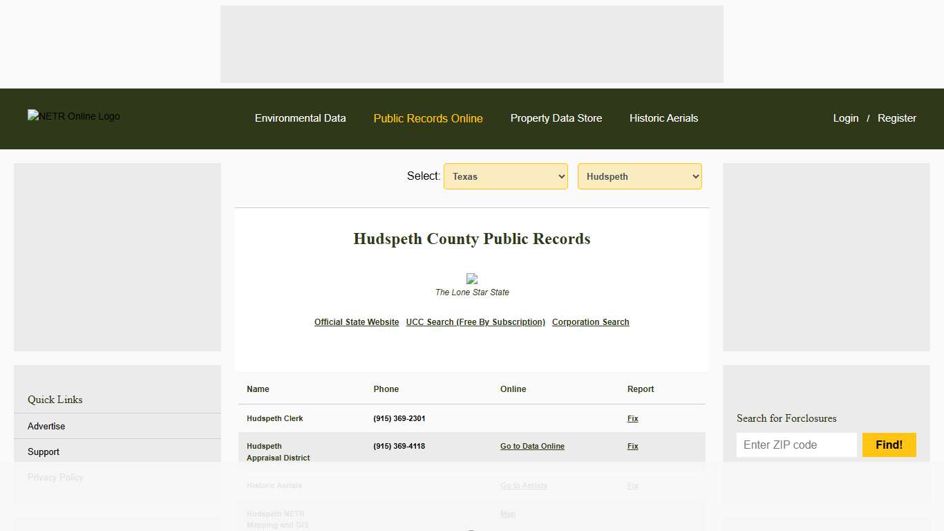 NETR Online • Hudspeth • Hudspeth Public Records, Search Hudspeth Records, Hudspeth Property Tax, Texas Property Search, Texas Assessor