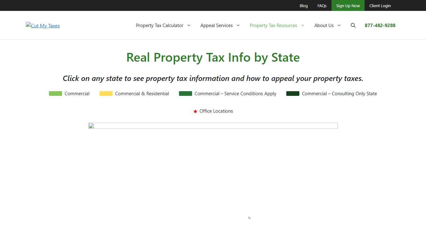Commercial & Residential Property Tax Info - Property Tax by State Cut My Taxes